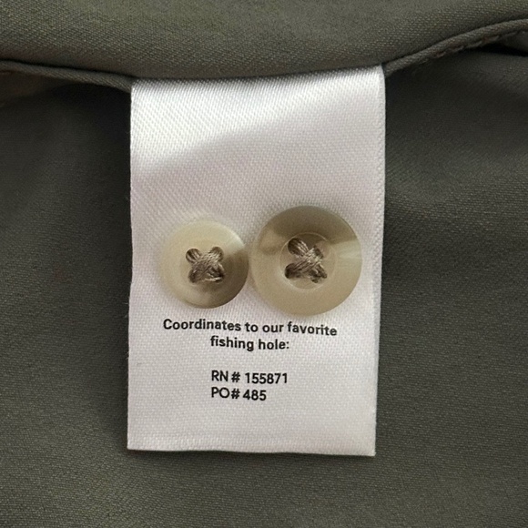 Poncho Outdoors The Gunnison Original Shirt Moss Green Men’s Size Large Regular - Picture 12 of 13